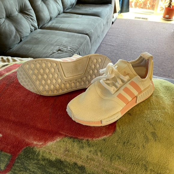 Adidas pink and white sneakers - Picture 3 of 3